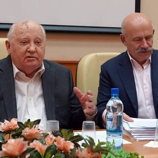 Михаил Горбачев и Павел Палажченко