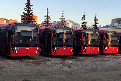 Еще 20 новых автобусов выйдут на дороги Казани