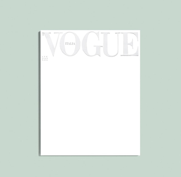 Пустая обложка Vogue