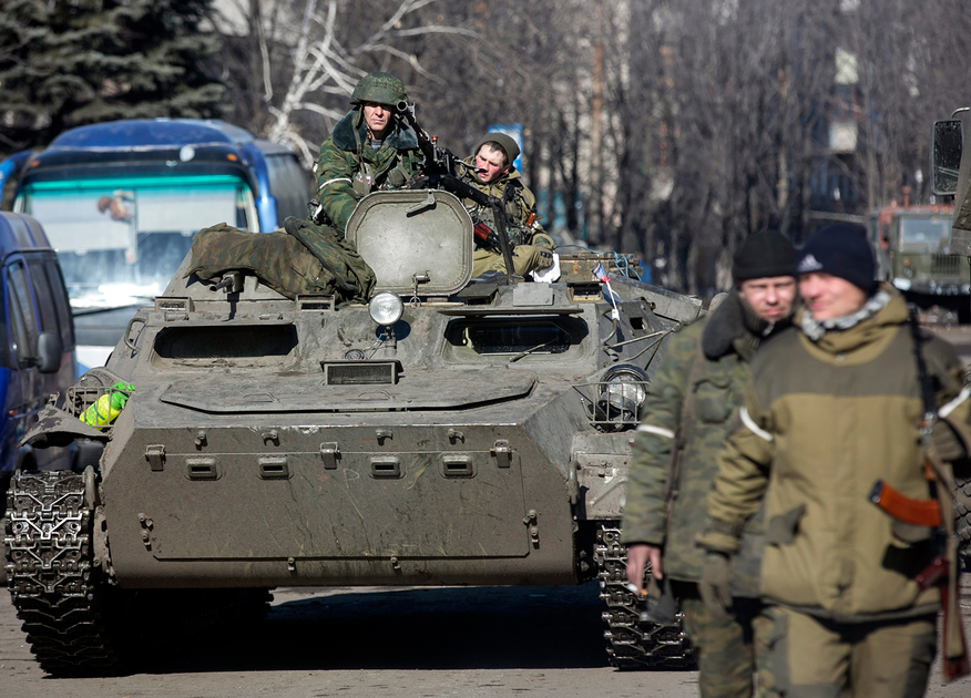Солдаты самопровозглашенной Донецкой народной республики (ДНР), 2015 год