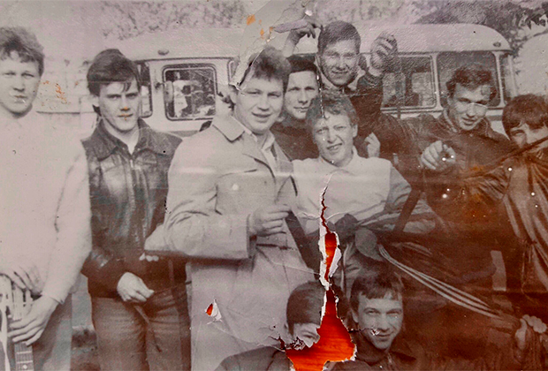 Участники одной из молодежных группировок Казани 80-х