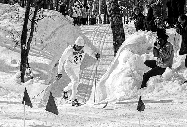 Вячеслав Веденин на XI зимних Олимпийских играх в Саппоро (Япония). 1972 год