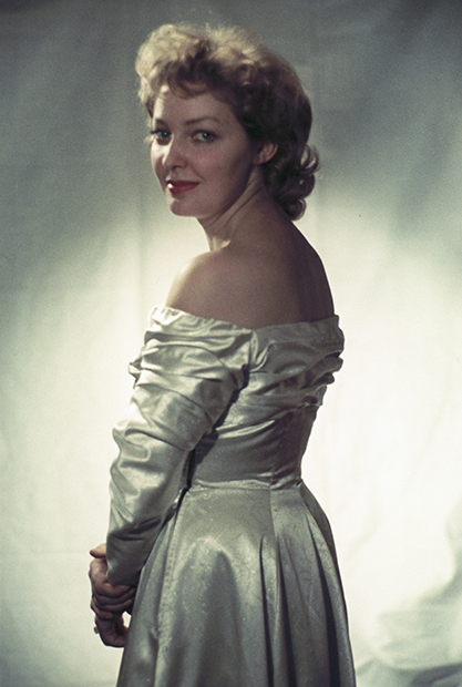 Актриса Ирина Скобцева, 1958 год