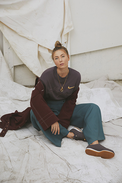 Мария Шарапова в лукбуке Nike