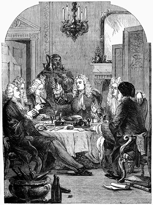 Вечеринка в Сент-Джонс, Виндзор, XVIII век