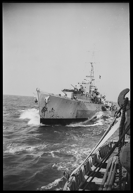 Флагман 16-й флотилии эсминец HMS Malcolm / «Малькольм» (D19) во время противолодочного патрулирования Ла-Манша и юго-западных подходов. Сентябрь 1939-го — май 1940 года.

