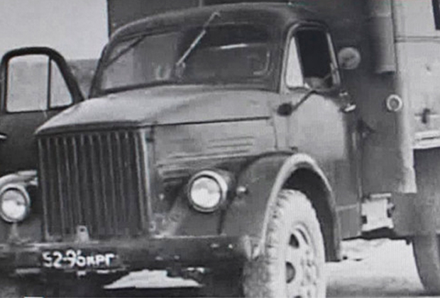 ГАЗ-51, на котором ехали инкассаторы из Вилино