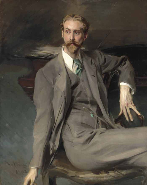  Портрет художника Лоуренса Александра (Питера) Харрисона кисти Джованни Больдини, 1902 год