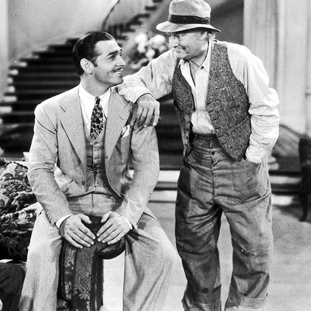 Кадр из фильма «Саратога» с Кларком Гейблом, 1937 год