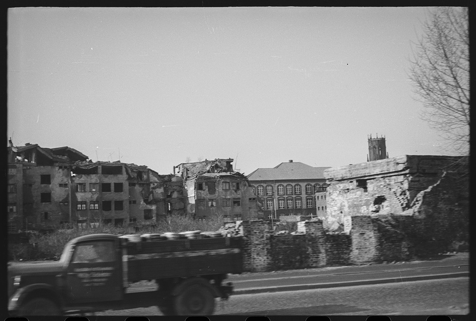 Руины Кельна. Германия, 1945-1950 годы.