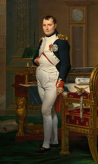 Император Наполеон в своем кабинете в Тюильри, 1812 год