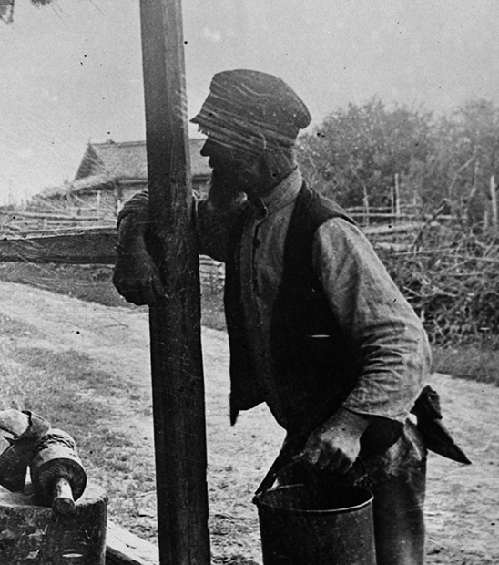 Деревенский житель, СССР, 1921 год