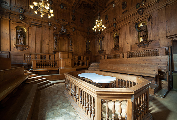 Описание
Anatomical Theater,Archiginnasio Of Bologna

Кредит
Alessandro Canova