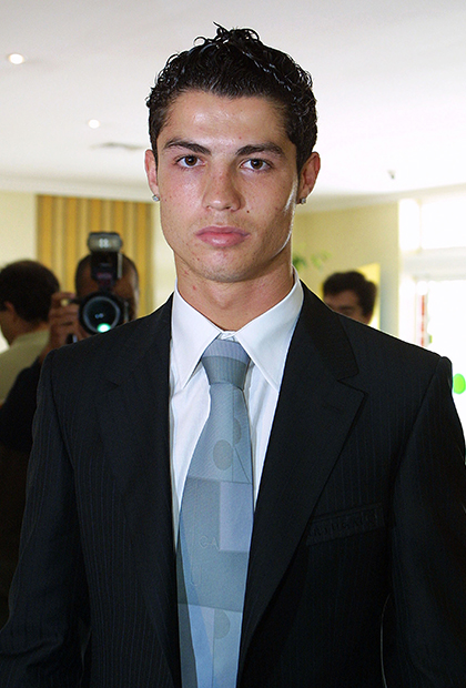 Футболист Криштиану Роналду в 2005 году