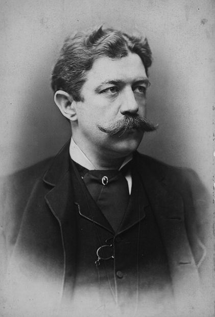 Сын Бисмарка принц Герберт, портрет 1889 года