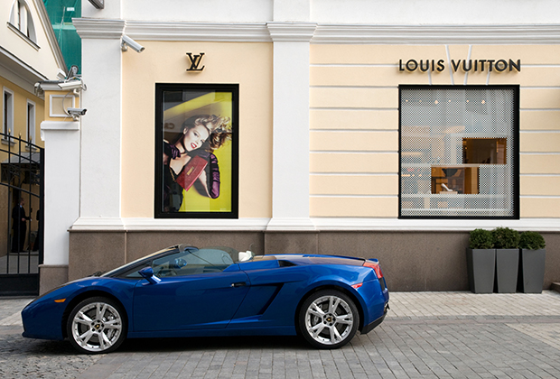Lamborghini в Столешниковом переулке, Москва