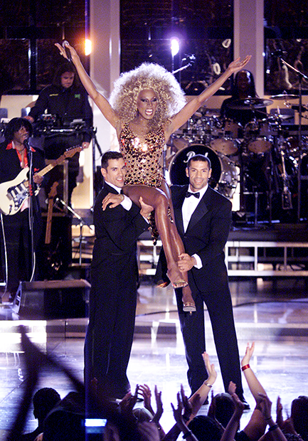 Drag Queen Ру Пол на концерте VH1 Divas 2000: Tribute to Diana Ross, 2000 год