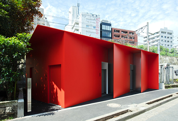 «Бумажный» туалет в Токио от архитектора Нао Тамура