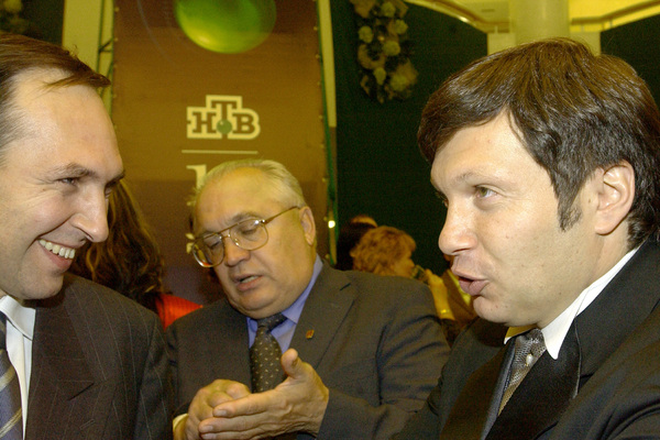 Владимир Соловьев (справа) в 2003-м