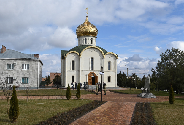 Православная церковь в храмовом комплексе