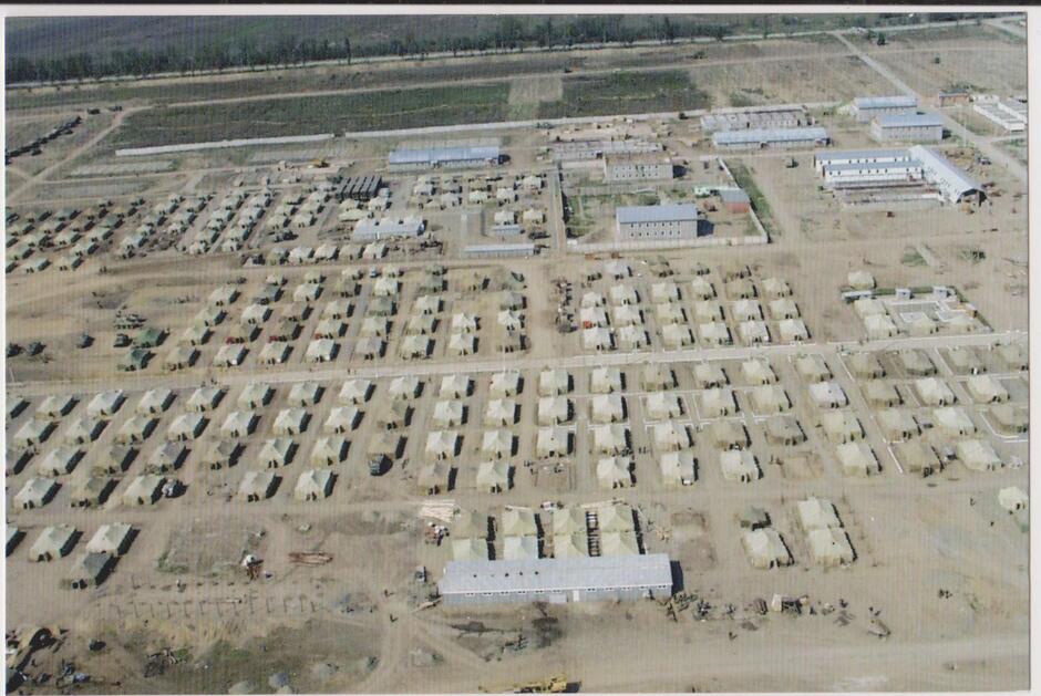 Первый палаточный лагерь бригады, 2000 год