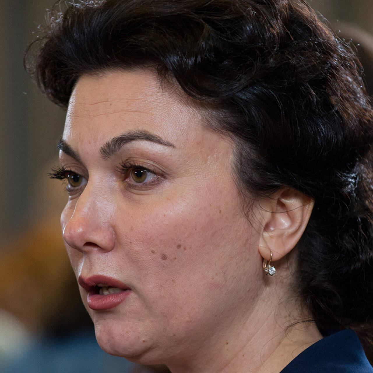 Министр культуры Крыма прервала выступление Аксенова фразой «** твою мать»:  Политика: Россия: Lenta.ru