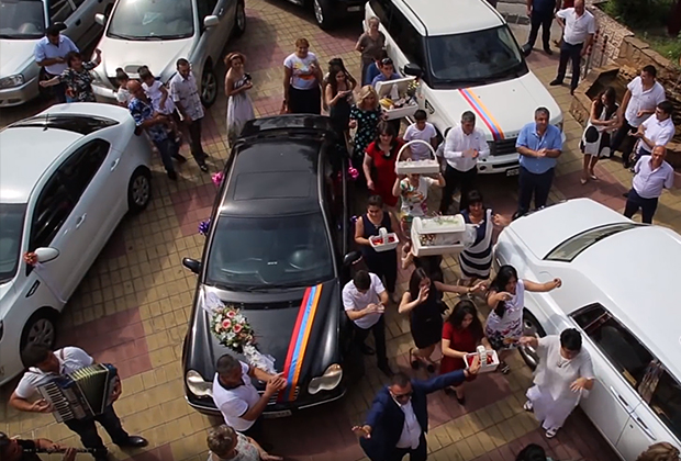 Выкуп невесты на армянской свадьбе в Сочи