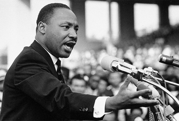 Мартин Лютер Кинг-младший, икона правозащитных протестов 60-х