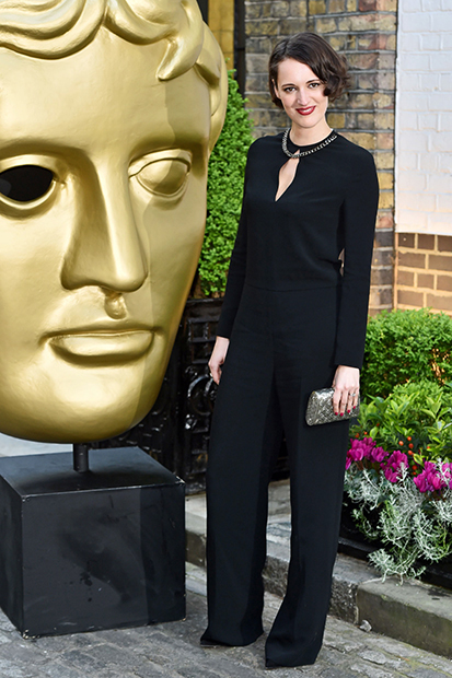Актриса Фиби Уоллер-Бридж на церемонии British Academy Television Craft Awards, 2017 год