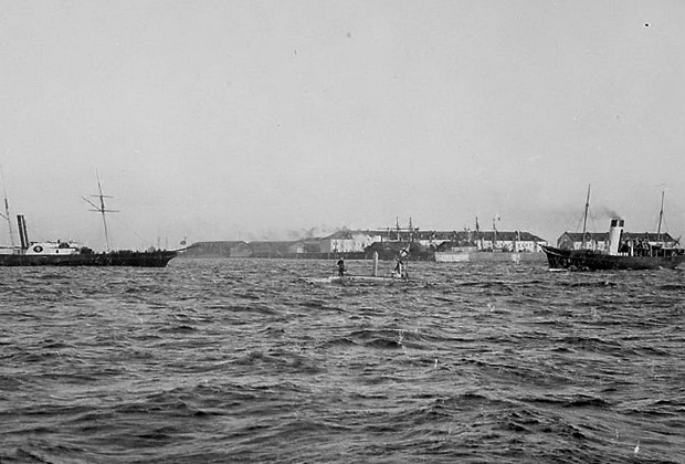 «Дельфин» на Кронштадтском рейде. 20 августа 1903 года