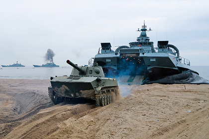 Учения Балийского флота в Калининградской области