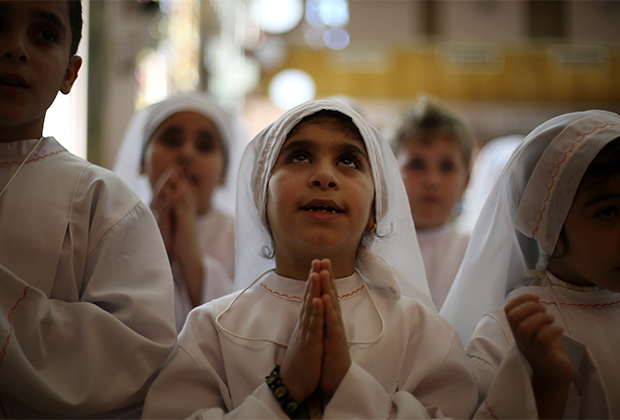 Иракские христиане в Аммане