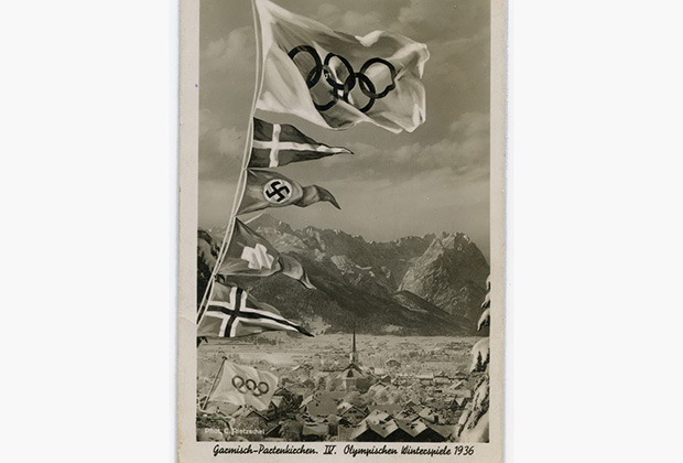 Зимние Олимпийские игры 1936 года прошли в Баварских Альпах в двух  соседних деревнях Гармиш-Партенкирхен