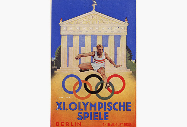 XI Олимпийские игры. Популярный плакат 