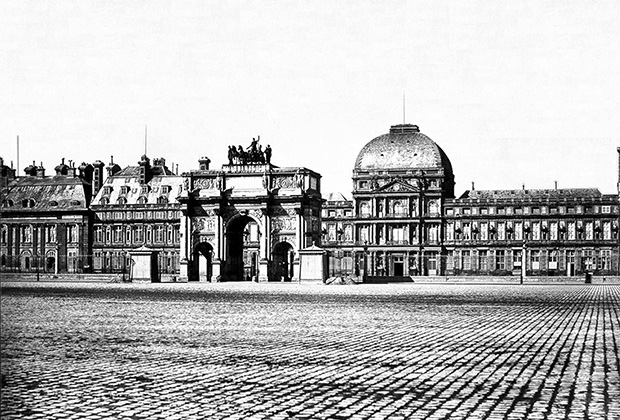 Дворец Тюильри в 1856 году