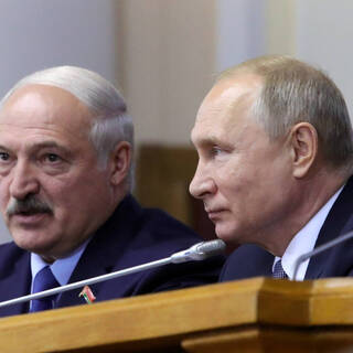 Александр Лукашенко и Владимир Путин