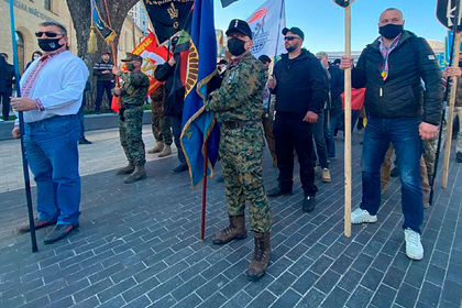 Шествие в честь дивизии СС "Галичина" впервые прошло в центре Киева