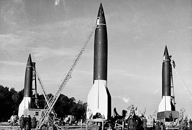 Стартовая площадка для ракет V2 в Германии. 1939 год
