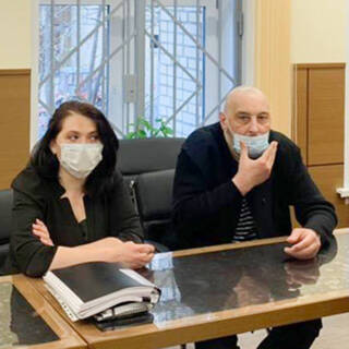 Свидетель Ливан Бадасян в Пресненском суде города Москвы