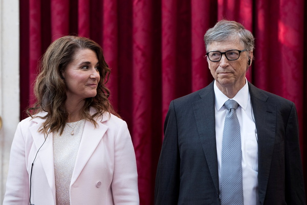 Основатель Microsoft Билл Гейтс и Мелинда Гейтс