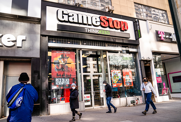 Магазин GameStop 