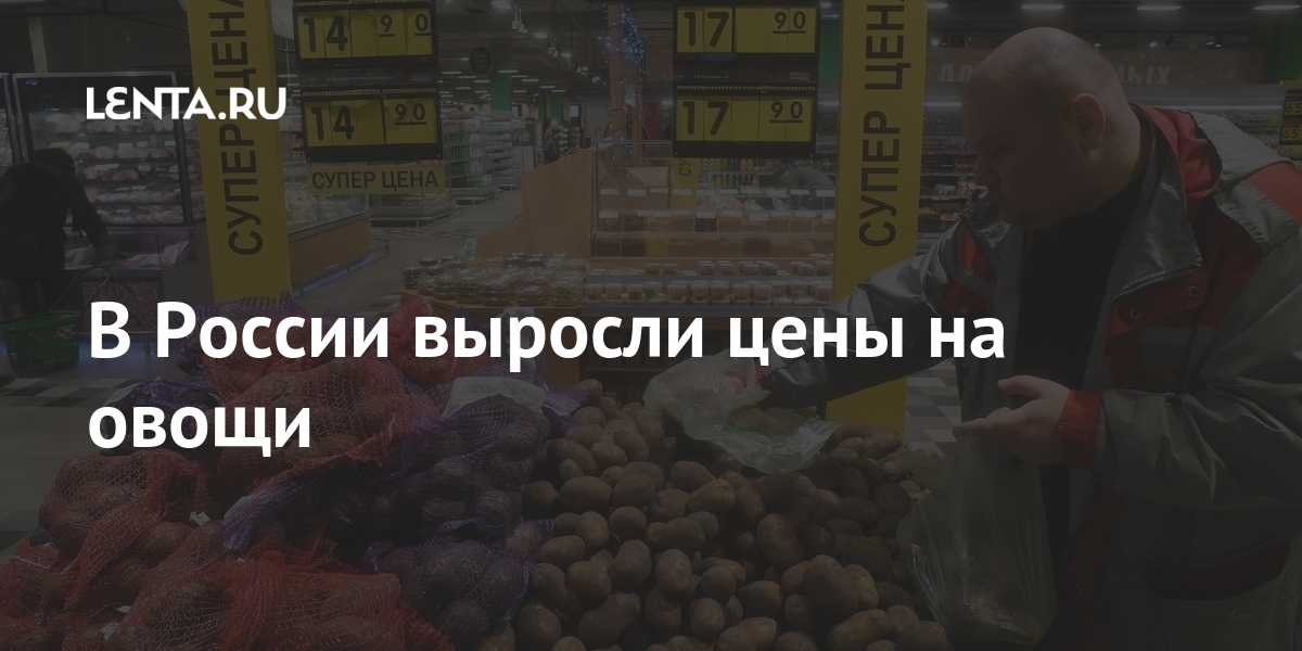 В России выросли цены на овощи: Рынки: Экономика: Lenta.ru