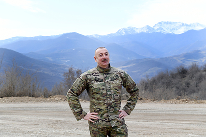 Алиев заявил о готовности работать над мирным соглашением с Арменией