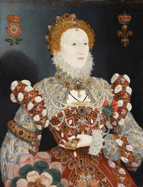 Портрет королевы Елизаветы I, датированный 1573-1575 годами