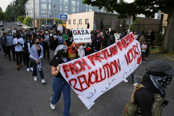 Протесты 26 мая в Портленде