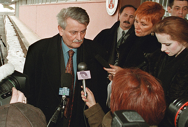 Посол Югославии в России Борислав Милошевич, брат президента Слободана Милошевича