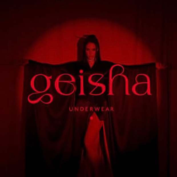 Российская фотомодель Анастасия Решетова в рекламной кампании собственного бренда «Гейша»
