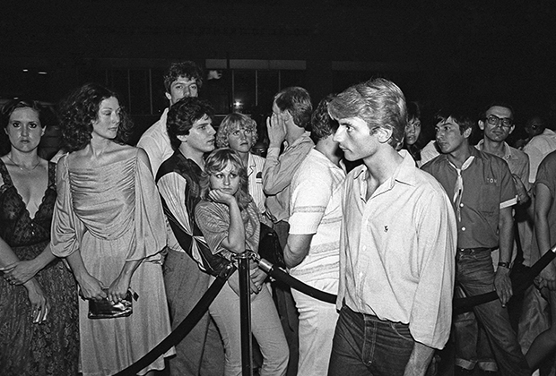 Очередь на вечеринку в Studio 54, 1979 год