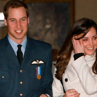 Принц Уильям и Кейт Миддлтон в 2008