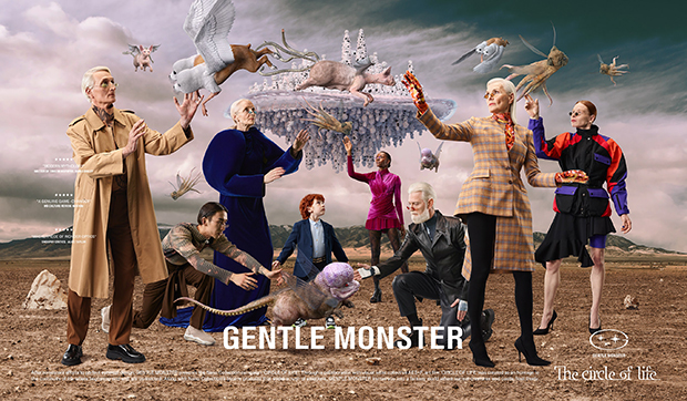 Рекламная кампания The Circle Of Life бренда GENTLE MONSTER
